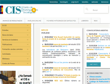 Tablet Screenshot of cis.es