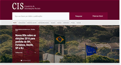 Desktop Screenshot of cis.org.br