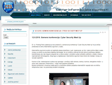 Tablet Screenshot of cis.hr